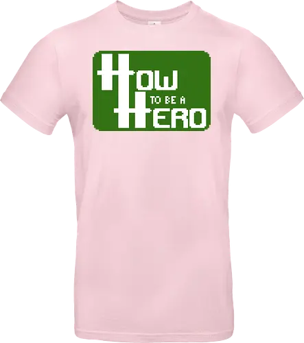 How to be a Hero - Pixellogo