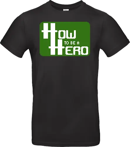 How to be a Hero - Pixellogo