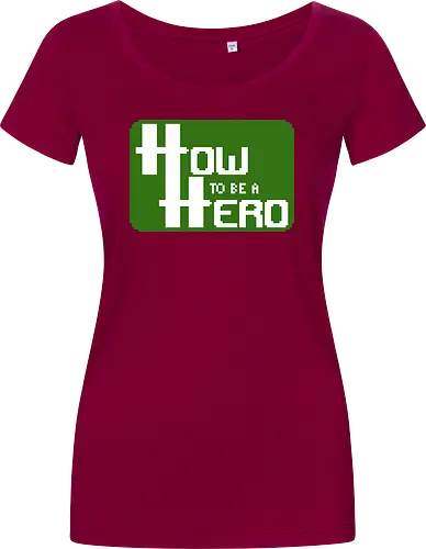 How to be a Hero - Pixellogo