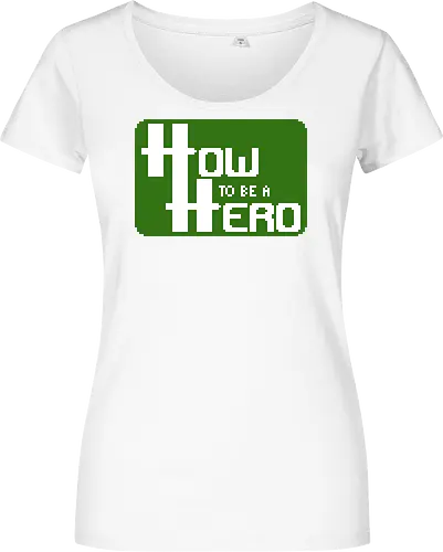 How to be a Hero - Pixellogo