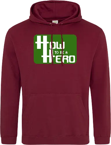 How to be a Hero - Pixellogo