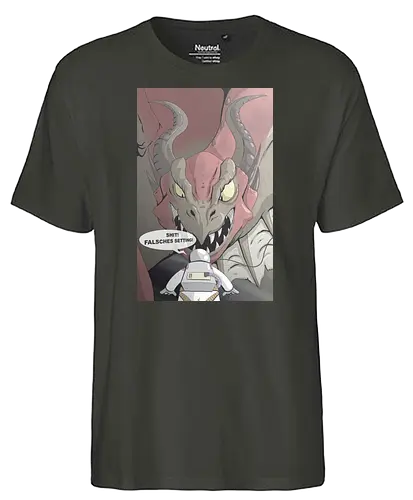 How to be a hero - Falsches Setting - Fairtrade T-Shirt