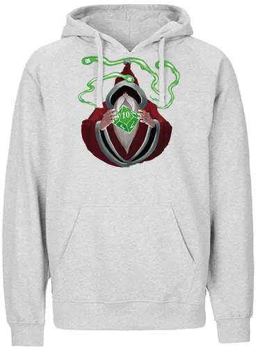 I AM THE MASTER WEIHNACHTEN STYLE 2 - HOW TO BE A HERO, htbah, weihnachten, Dungeon Master, pen and paper - Fairtrade Hoodie