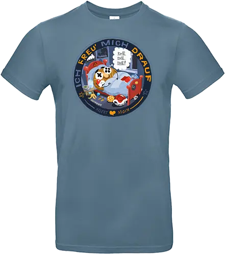Insert Moin - Ich freu mich drauf - poComicast - Standard T-Shirt