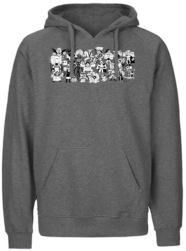 Villains - Insert Moin, poComicast - Fairtrade Hoodie