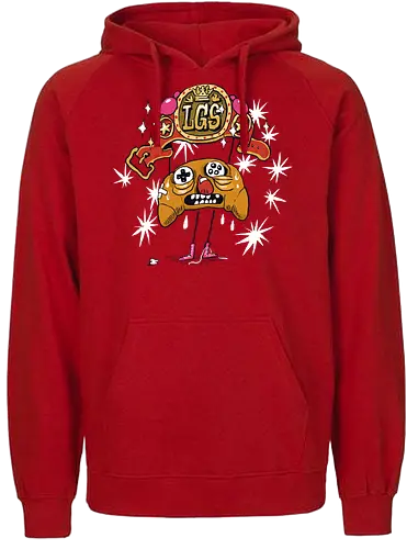 LGS Gürtelträger - Insert Moin, poComicast - Fairtrade Hoodie