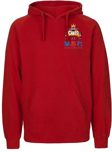 Pocket Tinbot - Insert Moin, gaming, poComicast - Fairtrade Hoodie