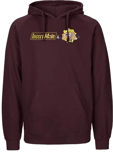 Croissant Boy New Vegas dark - Insert Moin, poComicast - Fairtrade Hoodie