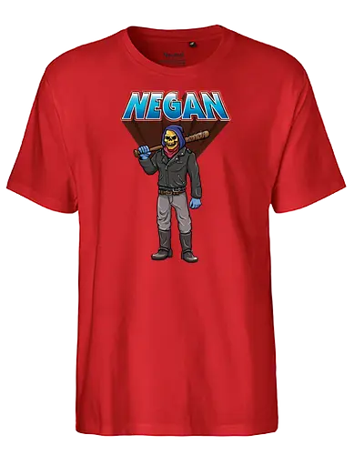 Negantor - masters of the universe, skeletor, neegan, twd, walking dd - Fairtrade T-Shirt