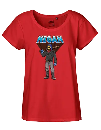 Negantor - masters of the universe, skeletor, neegan, twd, walking dd - Fairtrade Girl Shirt