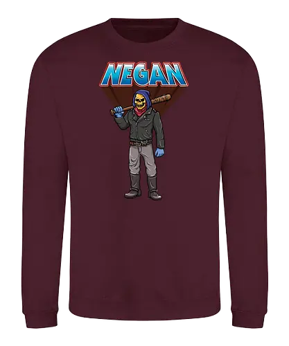 Negantor - masters of the universe, skeletor, neegan, twd, walking dd - Sweatshirt
