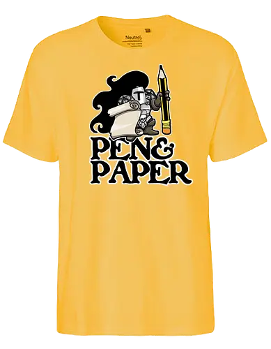 Pen & Paper - Fairtrade T-Shirt