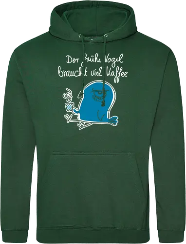 Der frühe Vogel braucht viel Kaffee