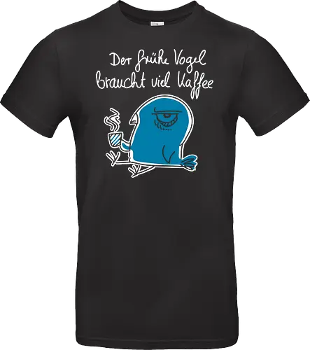 Der frühe Vogel braucht viel Kaffee