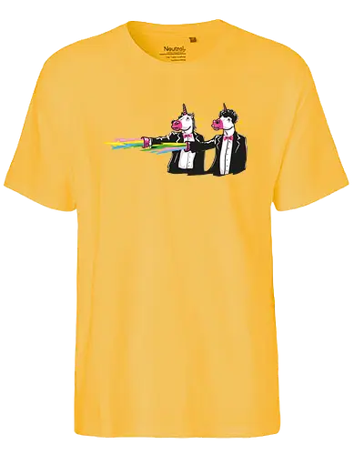 Unicorn Fiction - einhorn, Retro - Fairtrade T-Shirt
