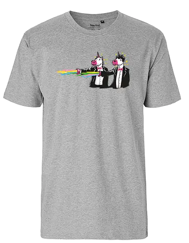 Unicorn Fiction - einhorn, Retro - Fairtrade T-Shirt