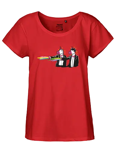 Unicorn Fiction - einhorn, Retro - Fairtrade Girl Shirt