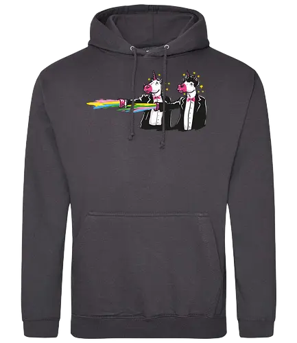 Unicorn Fiction - einhorn, Retro - Standard Hoodie