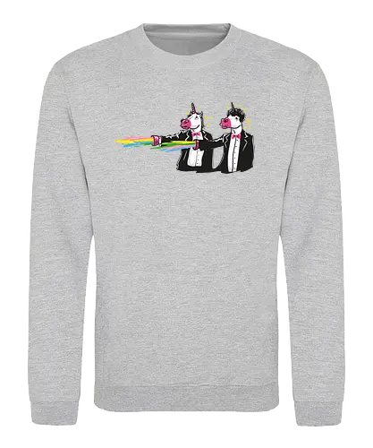 Unicorn Fiction - einhorn, Retro - Sweatshirt