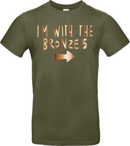 I'm with the bronze