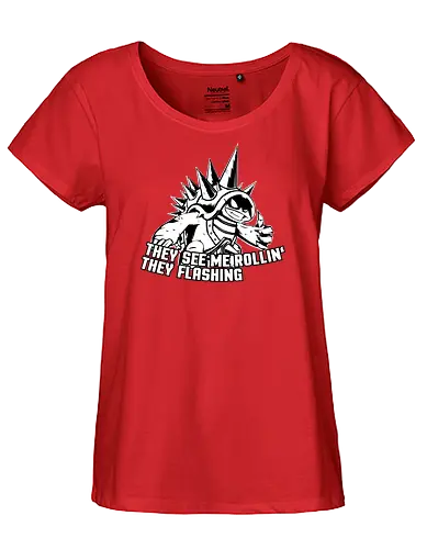 They See Me Rollin' - lol, gaming - Fairtrade Girl Shirt