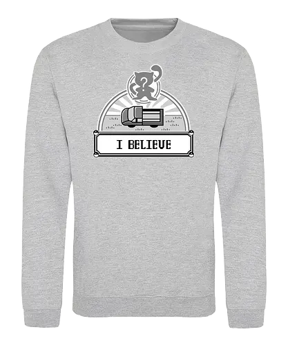 I Believe - anime, manga, gaming, pocket, monster, retro, classic, truck, legendary, legendär - Sweatshirt