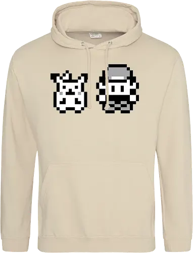 8Bit Poke - gaming, gelb, classic, retro, monster, pocket, manga, anime, ash, yellow - Standard Hoodie