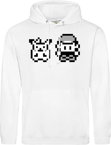 8Bit Poke - gaming, gelb, classic, retro, monster, pocket, manga, anime, ash, yellow - Standard Hoodie