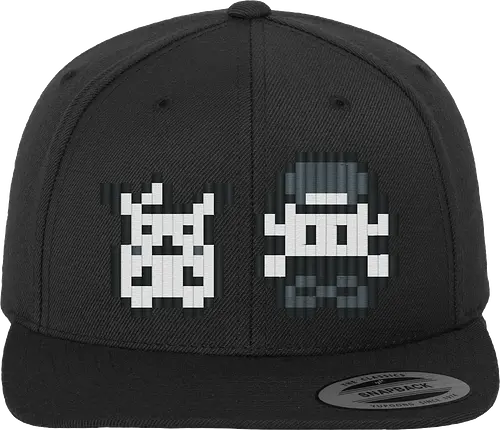 8Bit Poke Cap - anime, gelb, go, classic, gaming, retro, monster, pocket, manga, ash, 8bit - Snapback