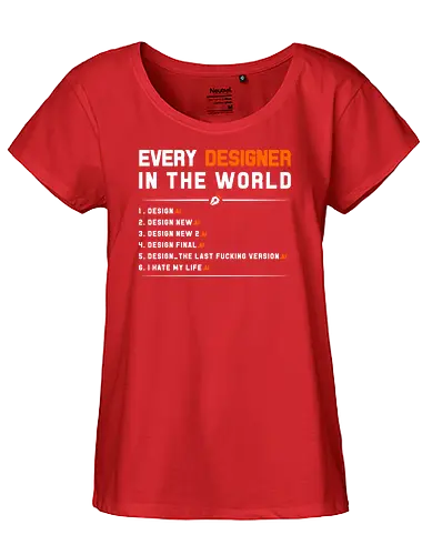 EveryDesigner.AI - illustrator - Fairtrade Girl Shirt