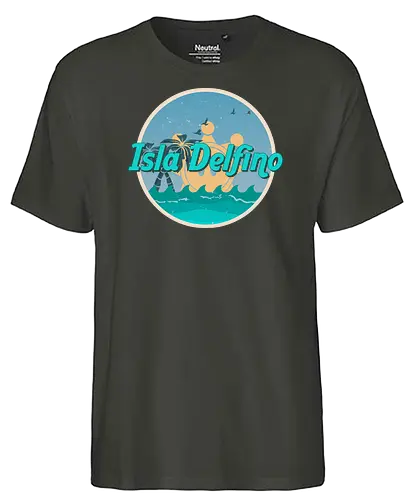 Isla Delfino - mario, sunshine, sonne, insel, delfino, gaming, retro, games, classic - Fairtrade T-Shirt
