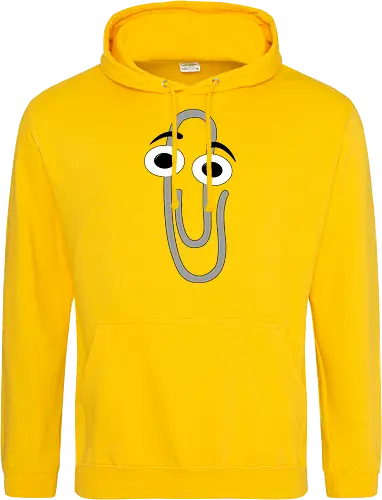 RIP Clippy - office, 3.1, window, helper, assistant, it, pc, computer - Standard Hoodie