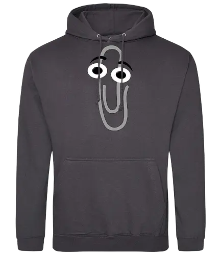 RIP Clippy - office, 3.1, window, helper, assistant, it, pc, computer - Standard Hoodie