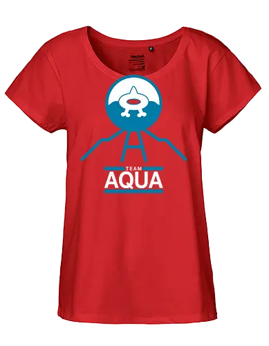 Team Aqua - team aqua - Fairtrade Girl Shirt