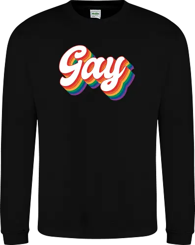 Gay Rainbow Letters