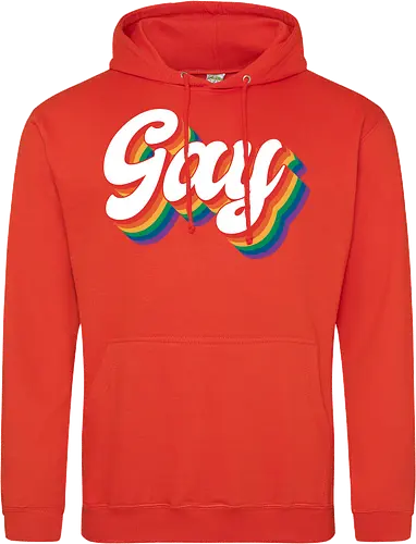 Gay Rainbow Letters