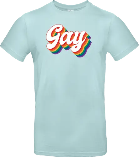 Gay Rainbow Letters