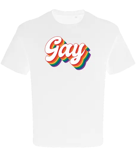 Gay Rainbow Letters