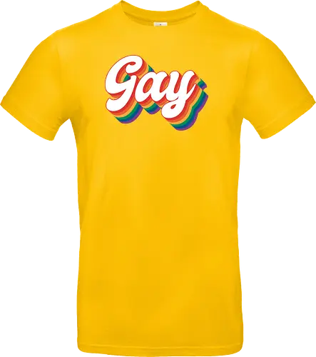 Gay Rainbow Letters