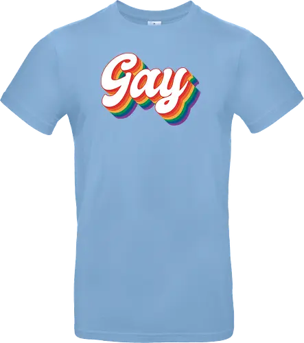 Gay Rainbow Letters