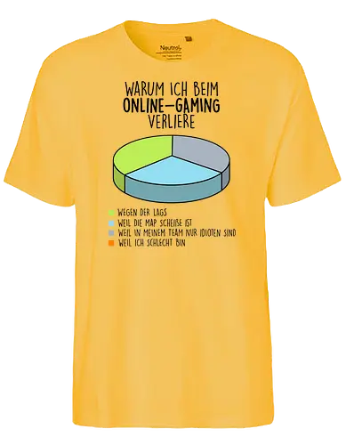 Warum ich verliere - Fairtrade T-Shirt