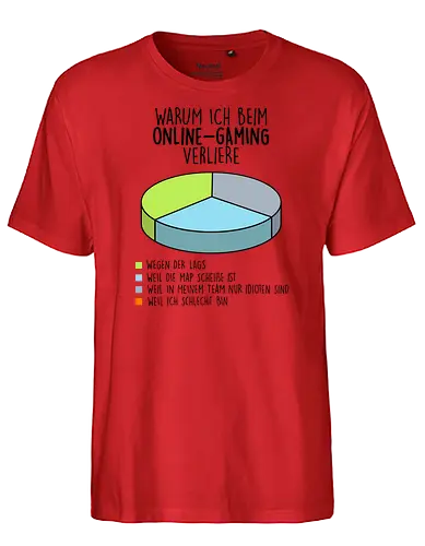 Warum ich verliere - Fairtrade T-Shirt