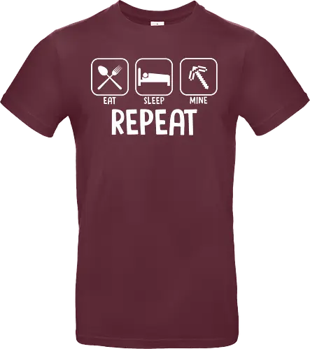 Eat Sleep Mine Repeat