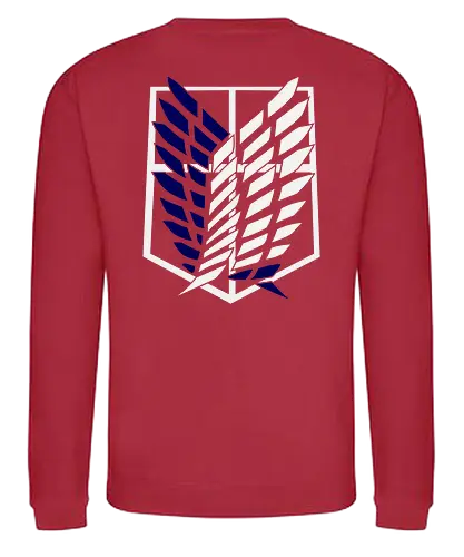 AoT - Survey Corps - anime, manga, attack, angriff, titan - Sweatshirt