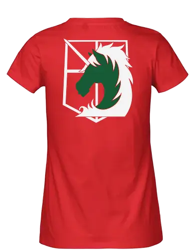 AoT - Military Police - anime, manga, attack, angriff, titan - Fairtrade Girl Shirt