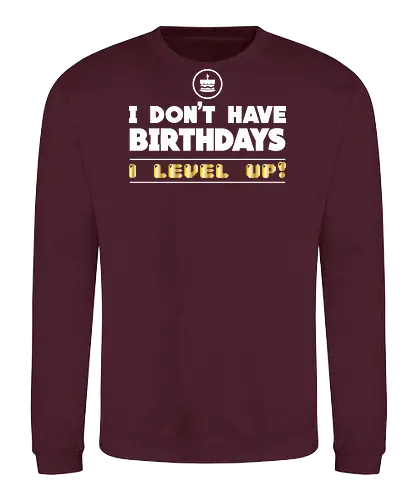 I Level Up - gaming - Sweatshirt