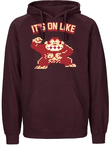It's on Like - gaming, konsole, donkey, kong, switch, diddy, retro, classic, gamer - Fairtrade Hoodie