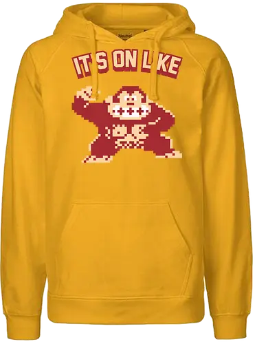 It's on Like - gaming, konsole, donkey, kong, switch, diddy, retro, classic, gamer - Fairtrade Hoodie