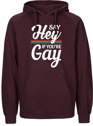 Say Hey - Fairtrade Hoodie