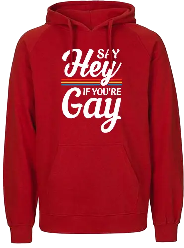 Say Hey - Fairtrade Hoodie